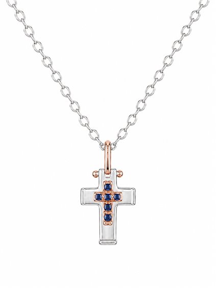 Charm Cianfrone Gioielli Hombre in Oro Zaffiro 0.03 Ct CHOR-2-198 - CHOR-2-198